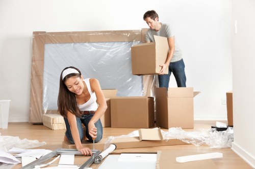 Professional removalist team preparing for a move in Enoggera