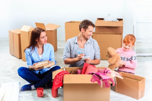 Jack Removalists' moving truck ready for departure