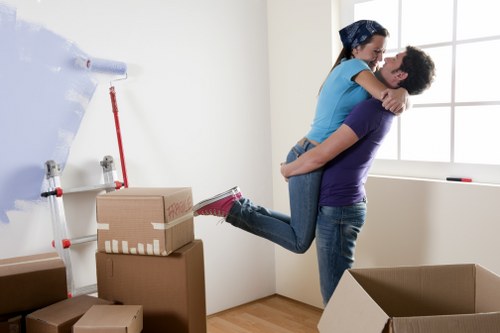 Professional movers handling furniture in Coorparoo