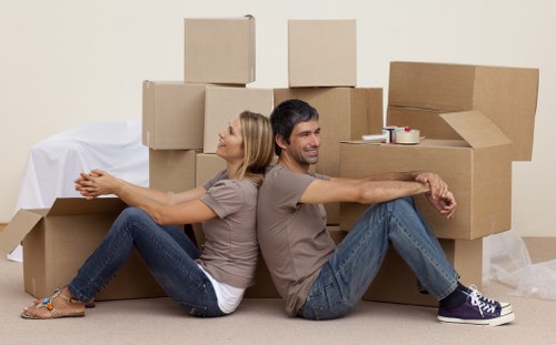 Packing materials and boxes prepared by Ascot Vale removalists