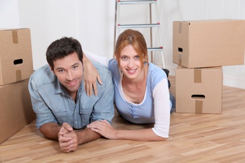 Jack Removalists team preparing a moving truck