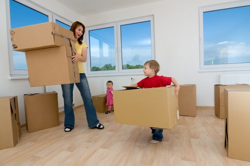 Carefully packed boxes by Jack Removalists