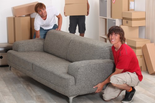 Removalist handling furniture disassembly in Guildford