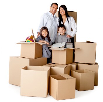 Secure packing of household items for a move